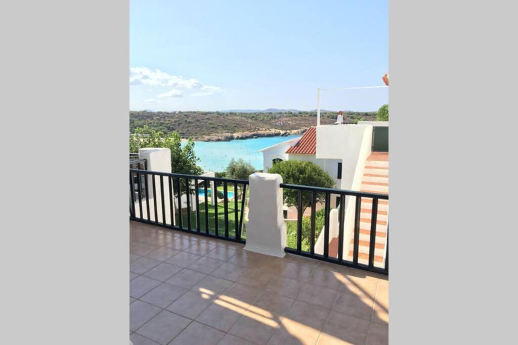Apto con 2 hab, Preciosa Vista al Mar y Gran Terraza Son Parc Exterior foto