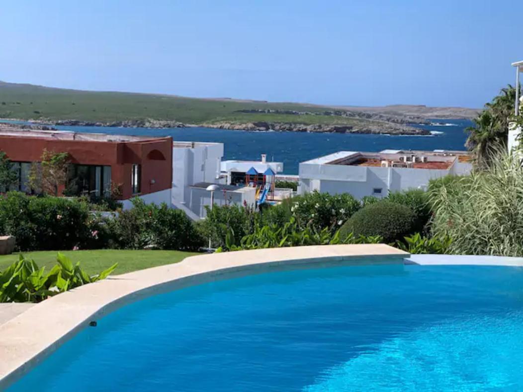 Apto con 2 hab, Preciosa Vista al Mar y Gran Terraza Son Parc Exterior foto